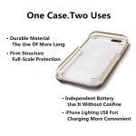 Wholesale iPhone 8 Plus / 7 Plus Selfie Illuminated LED Light Case (Black)